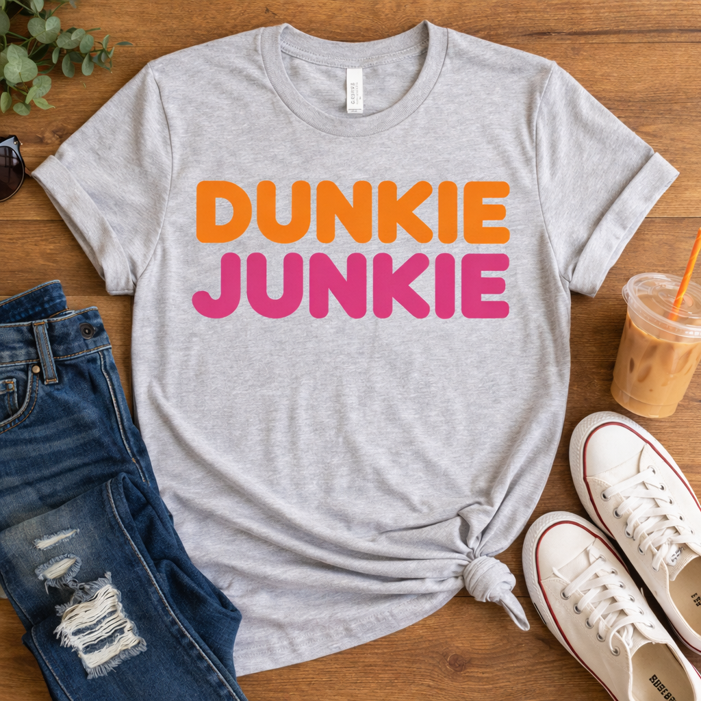 Dunkie Junkie T-Shirt – Multiple Colors