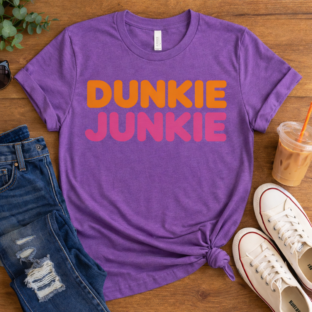 Dunkie Junkie T-Shirt – Multiple Colors
